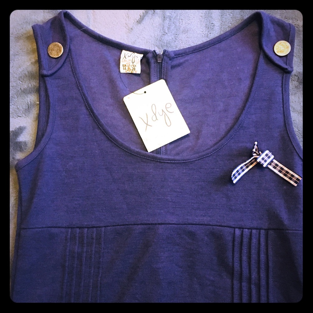 XDye (Pull &Bear) Navy Blouse